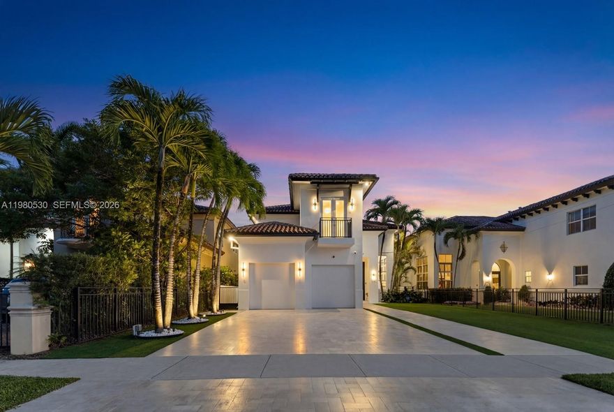 Rarely available! Experience elevated living in this stunning prestigious Schenley Park residence, perfectly positioned within walking distance of The Biltmore and all that Coral Gables has to offer!Designed for both grand entertaining and intimate living, this two-story home showcases soaring 20 ft ceilings, expansive interiors, and refined finishes throughout. Complete with over 200k in modern upgrades including 10ft showstopping entry door, modern glass staircase, impact glass windows and doors throughout. The main living areas flow beautifully together, creating the perfect setting for gatherings with family and friends. Large windows bring in tons of natural light and highlight the homes warm, welcoming feel. Upstairs the private spaces offer comfort and quiet, while the primary suite provides the kind of retreat you’ll love coming home to. Step outside and enjoy your own backyard escape. A refreshing sparkling pool sits beside peaceful Coral Gables waterway views, creating the ideal spot to relax, entertain or simply enjoy the South Florida lifestyle. This home blends style with peace of mind. Located close to Coral Way, Nicklaus Children's hospital, University of Miami, great schools, shopping and dining, everything you need is just minutes away. Homes like this in central Miami rarely come available and this one truly has something special. Come see it for yourself and fall in love! Schedule your private showing today and imagine the life you could start here!