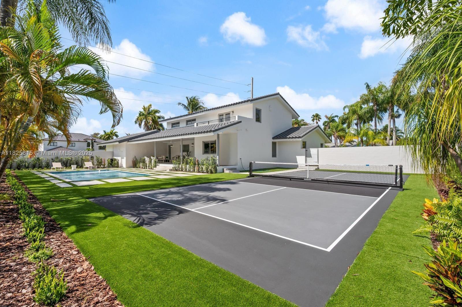 INCREDIBLE VALUE! You won't find another property like this anywhere near $495/SF. Truly the perfect 5-bed 3-bath two story executive home! Meticulously remodeled including elegant tile and wood flooring, huge modern kitchen with massive center island perfect for gatherings. Open concept living room/dining room with an oversized great room providing ample space for everyone. Main bedroom is a sanctuary with private balcony overlooking the pool, impressive modern spa bathroom with tub and dual rain showers, and huge walk-in closet. And the backyard is just as astonishing! Enjoy the new pool with spa, heater, and modern pool deck. Large, covered TERRACE is perfect for entertaining along with your private PICKLEBALL COURT! Move-in ready, located near Palmer Trinity and Westminster.