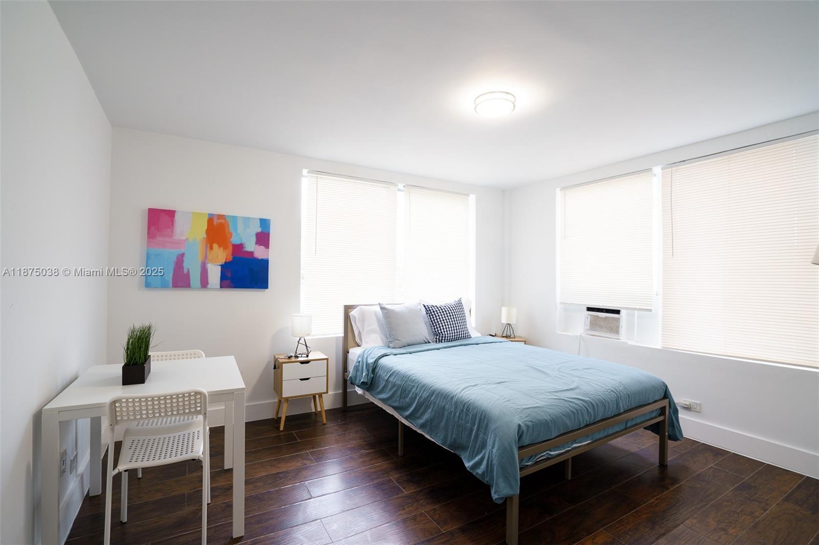 Beautiful, completely remodeled and furnished 1/1 unit very well located between Flagler and 8th Street on Ponce De Leon Blvd, and directly across from the trolley stop and public transportation. Water and internet service included. It has a peaceful courtyard with picnic area. Convenient coin operated washer and dryer on site. Ready to move in!