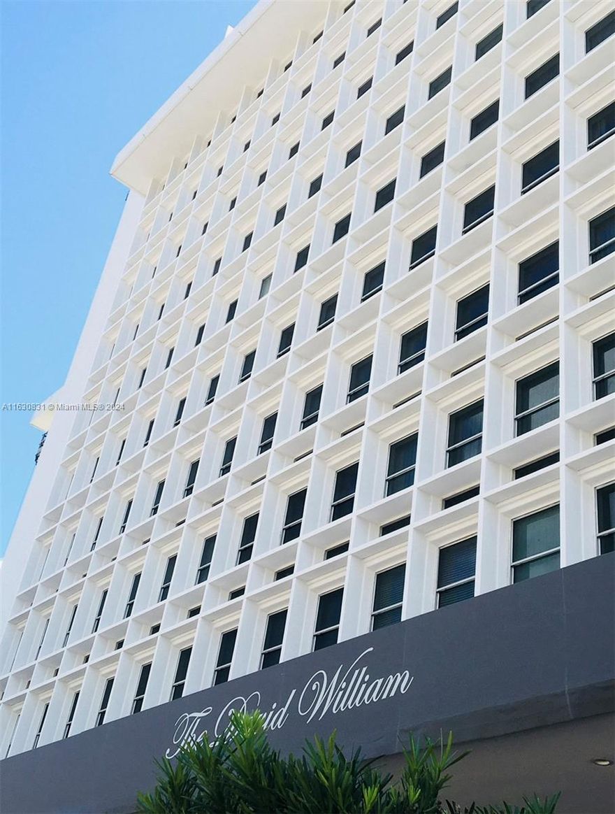 ALL UTILITIES INCLUDED! (incl. basic cable, internet in  common areas) in THE CITY BEAUTIFUL, CORAL GABLES, at the CLASSIC DAVID WILLIAM. INCOMPARABLE LOCATION WITH A WALL OF WINDOWS WITH OUTSTANDING GOLF VIEWS and on-site management and concierge.