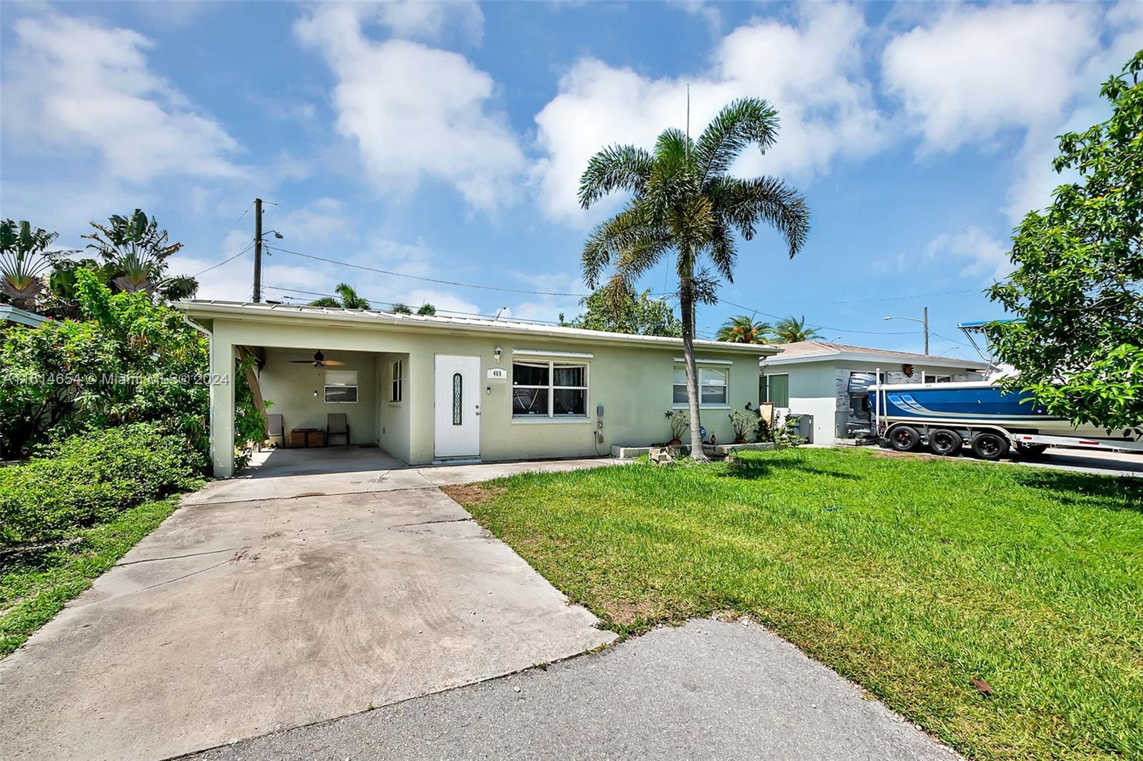 Property for Sale at 465 Nw 49th St St, Oakland Park, Miami-Dade County, Florida - Bedrooms: 3 
Bathrooms: 2  - $425,000