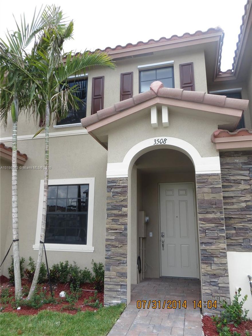 Amazing Townhouse in a secured gated community. 2 Bedrooms and 2 1/2 baths. Private yard and many more great features.
