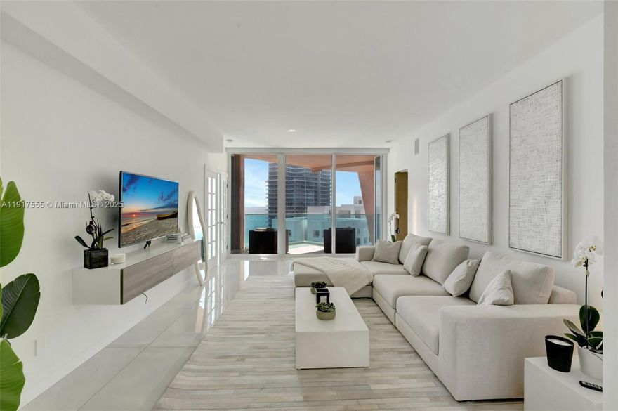 Fully furnished and beautifully renovated 3-bedroom, 2.5-bath residence in the prestigious Portofino Tower, located in Miami Beach's exclusive South of Fifth neighborhood. The den has been converted into a third bedroom with a bed and desk, perfect for use as an office. Enjoy breathtaking views of the ocean and Miami Beach, just steps from top restaurants, shops, and South Pointe Park. Portofino Tower offers luxury amenities including 24-hour concierge, two resort-style pools, tennis courts, a full gym, one assigned parking space, and complimentary valet. Available starting Dec 1st, 2025. Long-term lease preferred. Balcony and pool renovations are complete. Contact the listing agents for more info or to schedule a private tour.