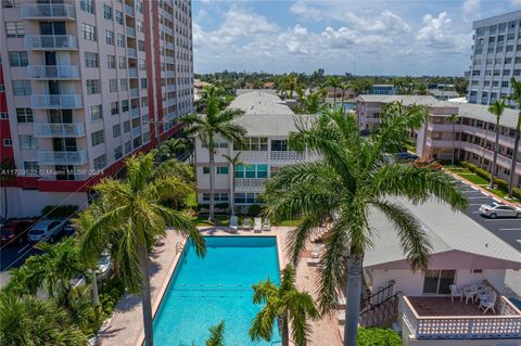 A home in Hallandale Beach