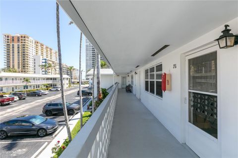 A home in Hallandale Beach