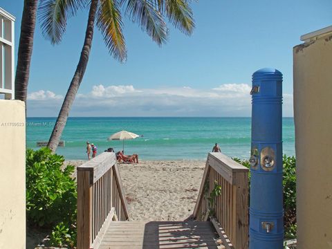 A home in Hallandale Beach