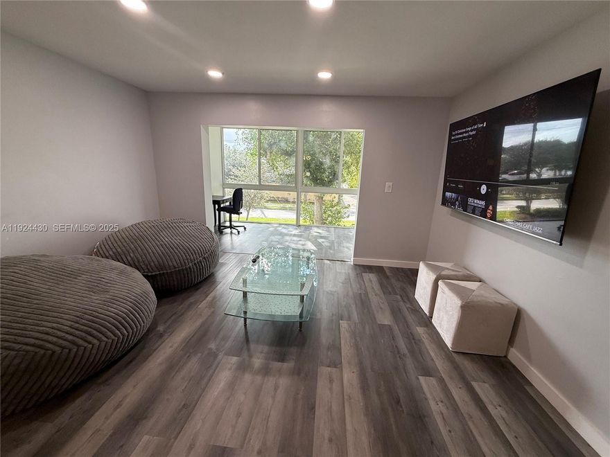 55+ community located in the desirable Oriole Golf and Tennis Club in Margate. This spacious 2BD/2BA condo features impact windows and door, laminate flooring, an updated kitchen with quartz countertops, new stainless-steel appliances, large living/dining area, and a separate office space. The primary suite includes a walk-in closet and private ensuite bath. The water, sewer, trash, internet, and basic cable are included in the rent. Tenant pays the electric bill.  This condo unit also comes with mature landscaping, one assigned parking space plus ample visitor parking.  Condo comes furnished, but furniture can be removed prior to move-in if desired by tenant.  Association approval for the tenant is required. Please allow three to four weeks for approval.  NO PETS allowed per the HOA.  

Community amenities include a pool, clubhouse, common laundry, elevators, and walking paths. Close to shopping, banks, restaurants, and major highways, with access to a nearby golf course for a fee.