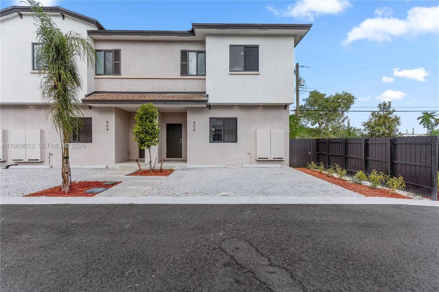 EASY Application. 1st Month & ONLY $500 deposit. Section 8 Approved.
Be the first to live in this beautiful new construction 4BD/3BA home featuring 1,436 SqFt of modern, low-maintenance living. Designed with impact windows, elegant flooring throughout (no carpet), and a bright open layout. The private fenced backyard is perfect for relaxing or entertaining, plus a 2-car driveway and washer & dryer included for ultimate convenience. Move-in ready and built for comfort.