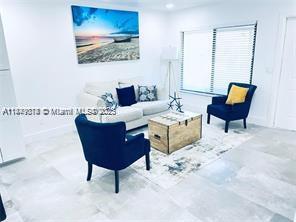 This fully furnished unit is ready for immediate move-in. Be first to ENJOY this newly updated, sophisticated designed villa. 3 bedrooms and 2 bathrooms situated on a nice-sized lot with ample outdoor space and open-concept living space. New stainless-steel appliances. King bed in the master suite, Queen and full beds in the guest bedrooms. The kitchen comes to fully stocked. New roof and hurricane Impact windows throughout the home. This beach-themed Property is 10 minutes from Stuart Beach and 15 minutes from Hobe Sound Beach. Within 7 minutes of downtown Stuart, within walking distance of restaurants, waterfront restaurants, Publix, Home Depot, and shopping centers. AI human tracking Security alarm camera system, TV, Wifi available. Parkings & no HOA. Yearly $3200 or seasonal $3700.