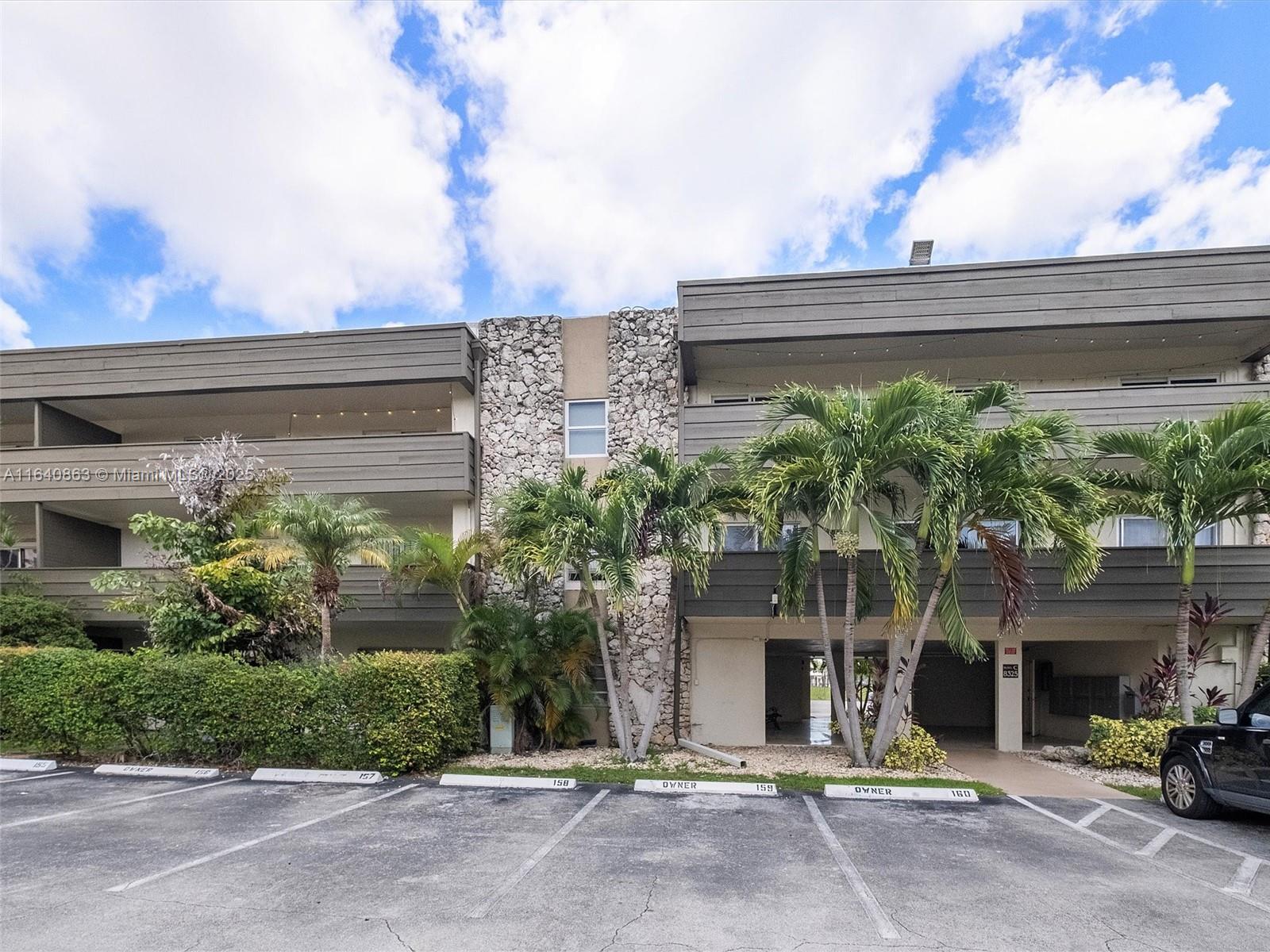 Conveniently located in Dadeland 2 bedrooms and 2 bathrooms condo. This unit offers a bright and open layout. Kitchen with ample cabinetry. Relax in the spacious living area or enjoy your private balcony for a breath of fresh air. The bedrooms are generously sized. Primary bedroom features a large walk-in closet and second bedroom with wall to wall closet. Tile floor in the common areas and carpeted bedrooms. 2 assigned parking spaces + guest space. The community offers a pool and fitness center. Ideally situated near to Dadeland Mall, the Metrorail north station, dining, and entertainment. Close to US1 and 826 Hwy. Perfect to occupy or as an investment opportunity, can be rented immediately.
