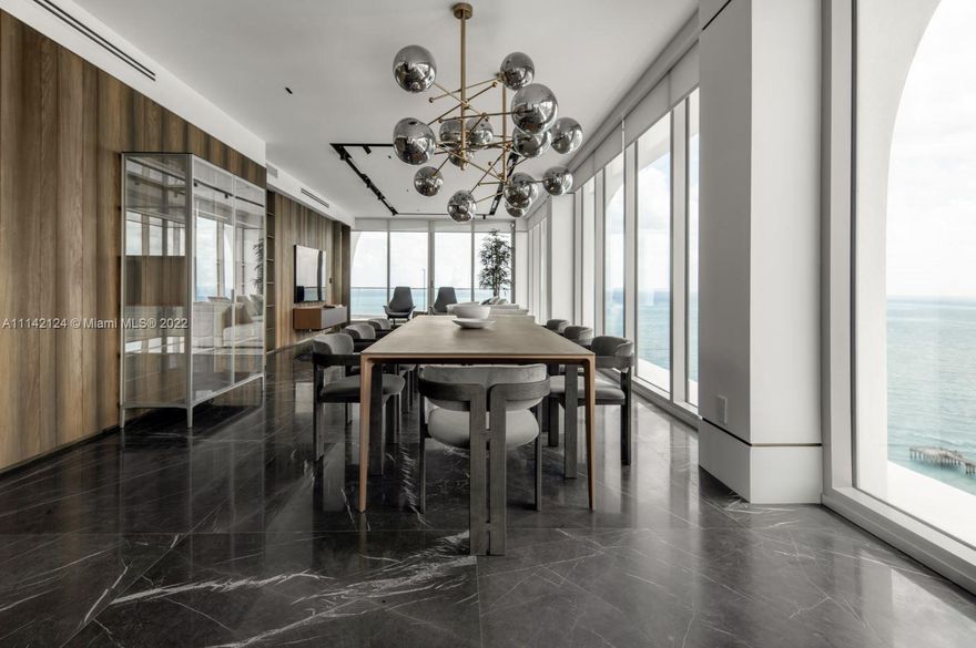 OCEANFRONT 4 Bedrooms + 5.5 Bathrooms. EXCLUSIVE FINISHES, FULLY FINISHED UNIT WITH GREAT VIEWS. GREAT LOCATION. BUILDING OFFERS ALL THE AMENITIES & SERVICES. Ocean, city and Intracoastal Waterway views, ceilings of 10 feet, Floor to ceiling windows, Expansive terraces with seamless glass railings, comprising 30% of total livable space. Top-of-the-line kitchen appliances by Gaggenau and Sub-Zero, Wine cooler, Cappuccino maker, Speed oven/microwave. Top-quality quartz countertops. Custom-designed bathroom cabinetry with marble countertops and marble flooring. Private elevator vestibule. Walk-in closets. Service quarters with full bath. Direct access to the beach with style resort amenities. Seller motivated. Bring offers!