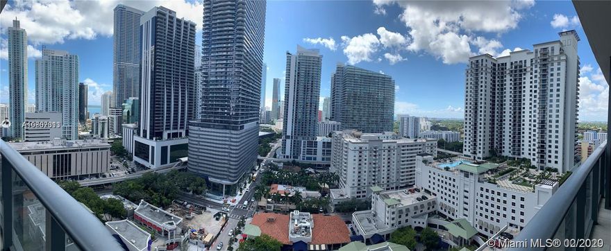 LARGEST FLOOR PLAN 1 BED + DEN / 2 FULL-BATH unit FULLY UPGRADED in the East Tower at Brickell Heights, Imported Italian ceramic wood tile throughout the balcony with an amazing overlooking at Mary Brickell Village with partial water views. Upgraded interior space, floor-to-ceiling sliding glass doors, custom ItalKraft kitchen, modern bathrooms have floating vessel white ceramic sinks with Quartz counter tops, GE Monogram integrated washer/dryer. Resort-style amenities  Fitness Club & Spa,  clubrooms, 3 pools, 24/7 security, concierge, valet and more. Walking distance to Brickell City Centre. MUST SEE!! 1 PARKING (VALET) FREE FOR RESIDENTS. TENANT OCCUPIED UNTIL END OF FEB ***Please see showings instructions in broker's remarks**