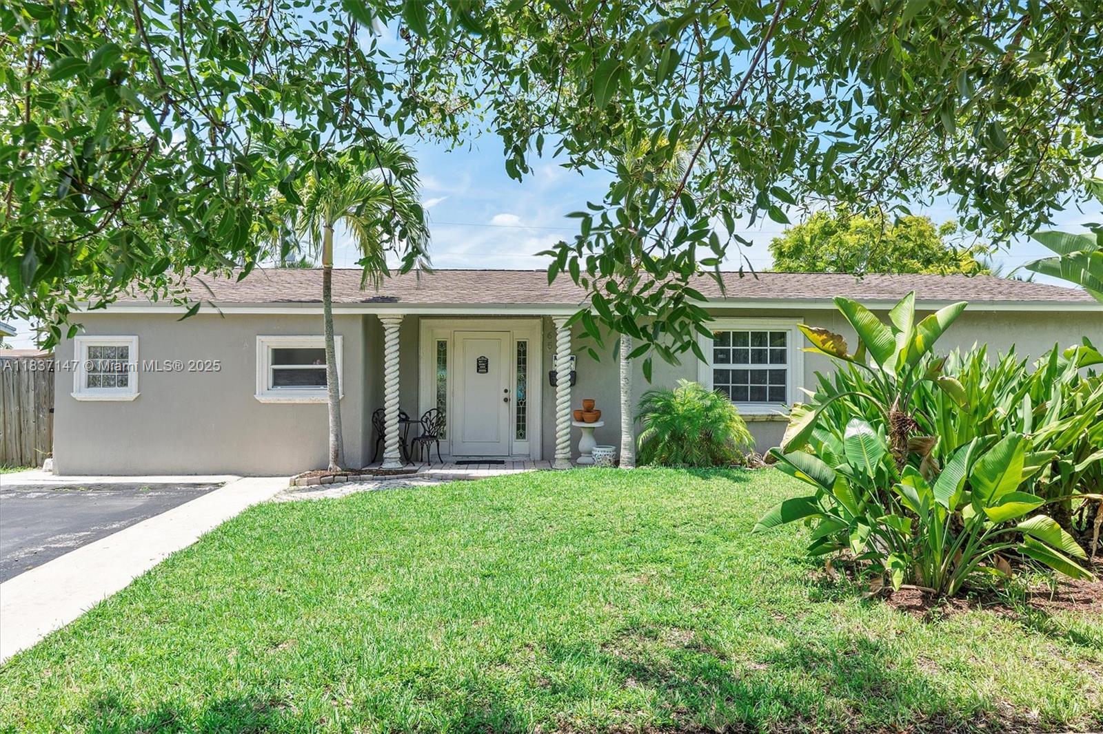 Stunning 2bed/2bath home with an open spacious layout and serene garden views. With no HOA. Features elegant marble floors throughout, a luxurious kitchen with granite countertops, a spacious island with a Thermador glass range, and a Sub-Zero refrigerator. Includes a stylish inset wet bar with granite tops and wine racks. The primary bedroom opens to the outdoors. Walk-in closet easily converts back to a 3rd bedroom. Bathrooms are Roman-style with recessed designs, fully clad in marble; the primary bath boasts a steam shower, and a Jacuzzi tub. The fully fenced backyard features double French doors leading from the living area to a spacious patio, plus a shed for storage. Ample room for a pool. Bundled service pricing available for buyers. Connect with the listing agent for details.