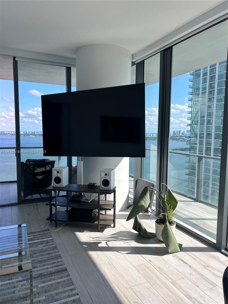 First time ever rented! Owner occupied. HOUSE LIVING IN THE SKY! PRIVATE ELEVATOR ENTRY, 2 MASTER BEDROOMS, HUGE WALK IN CLOSETS, TOTAL 5 BED AND A DEN! 5 BATHROOMS. TWO 80 INCH TV'S AND TV'S IN ALL BEDROOMS! 360 WRAP AROUND BALCONY. EVERY BEDROOM HAS ENSUITE BATHROOM!! ALL HOA UTILITIES INCLUDE (WIFI, CABLE, WATER, PARKING) AMAZING AMENTIES, WALKING DISTANCE TO BRAND NEW WHOLE FOODS! I am the realtor who sold the unit to the owner AND INTERIOR DESIGNED & BOUGHT ALL FURNITURE, the place looks new barely lived in HE IS BICOASTAL. VERY FLEXIBLE terms as long as proof of income is provided ALL OFFERS must BE SUBMITTED WITH ID/Bank statements/paystubs TO DESTINY TWO REFUNDABLE SECURITY DEPOSITS ARE REQUIRED, NEAR HEAT STADIUIM 95 AND 10 MINS TO MIAMI AIRPORT. TEX DESTINY