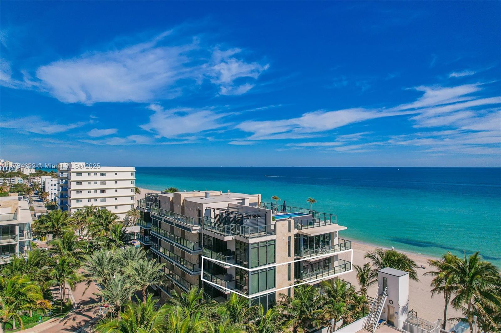 Property for Sale at 2205 S Surf Rd 4A, Hollywood, Broward County, Florida - Bedrooms: 3 
Bathrooms: 4  - $4,350,000