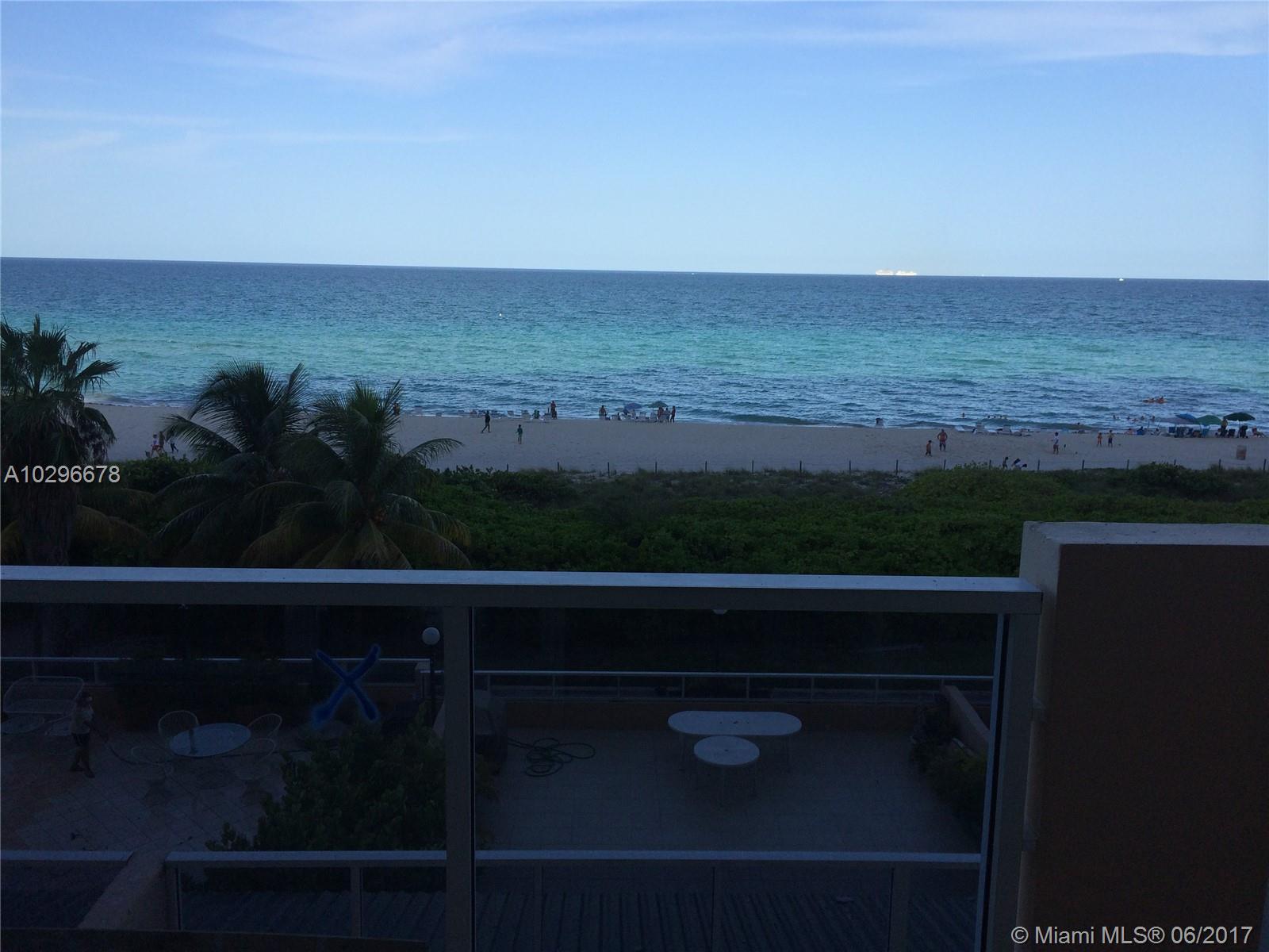Direct Ocean View nice and quiet right in the Middle 56 st and Collins comes FURNISHED
Building just finshed 40 year certification all new , GYM ,POOL 24 Sercurty Unit has been all
REMOLDED new kitchen and bathroom large unit with 2 rooms You will love this place available 6MONTH to 12 MONTHS