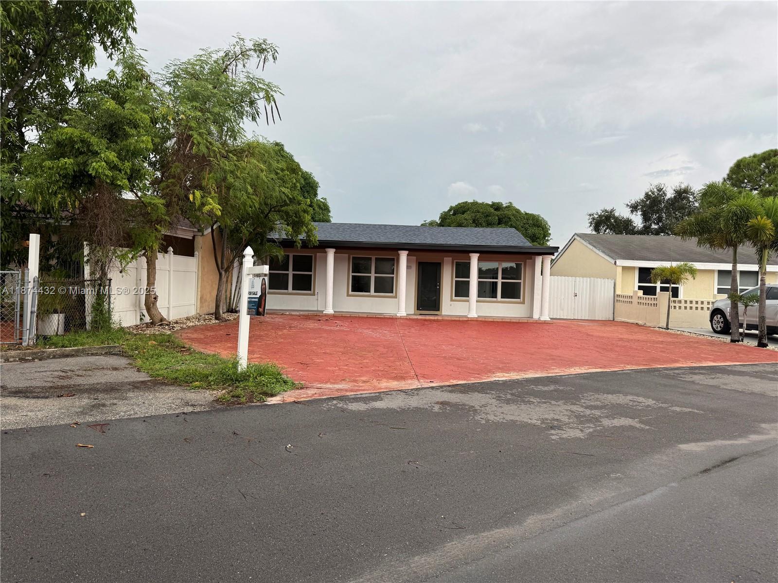 Single family home 4 bedrooms 2 baths complete remodeling,impact windows and doors , new roof , new bathrooms , beautiful floor, new kitchen and appliances , plenty parking space, space parking for boat and much more , request appointment. Easy to show.