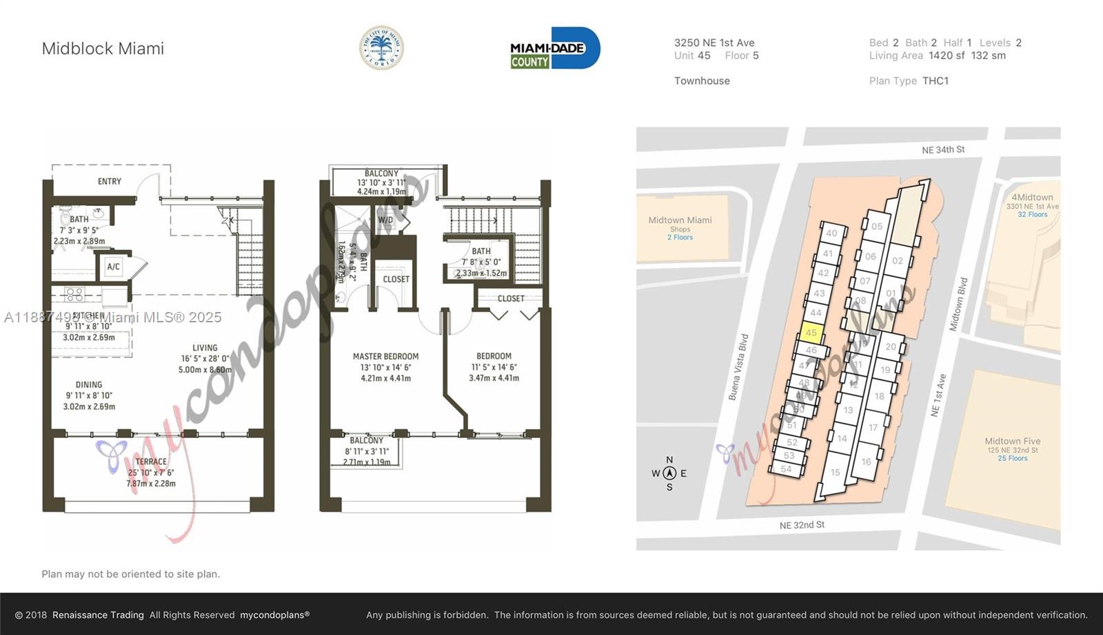 MIDBLOCK MIAMI CONDO - Residential Lease