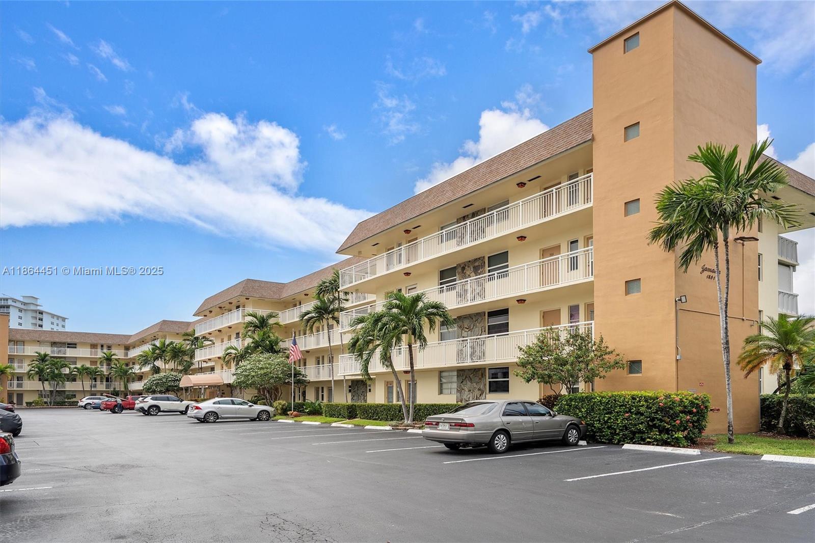 Discover coastal living at Jamaica Condominium in Hallandale! Ideally located on the Intracoastal Waterway and just a 2-minute walk to the beach, Enjoy a peaceful and friendly community, perfect for year-round residents or snowbirds seeking a South Florida retreat. Features include an enclosed porch—ideal for a home office or relaxation space—and the building has already completed its 50-year certification. With a very low HOA fee, this residence offers unbeatable value close to shopping, dining, and entertainment.
