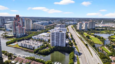 Tiny photo for 3500 Mystic Pointe Dr #1804, Aventura, FL 33180 (MLS # A12042733)