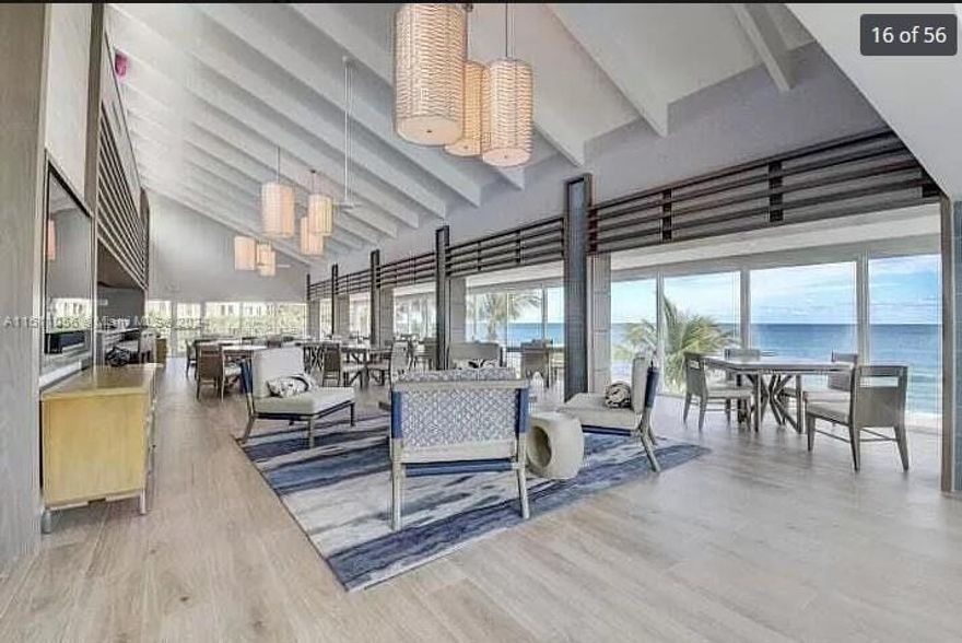 Welcome to beachfront luxury living at its finest! Nestled along the pristine shores of Highland Beach. residents enjoy proximity to upscale dining, shopping, entertainment, and a vibrant community while relishing the tranquility and beauty of beachfront living. Take advantage of remodeling this unit to your taste.