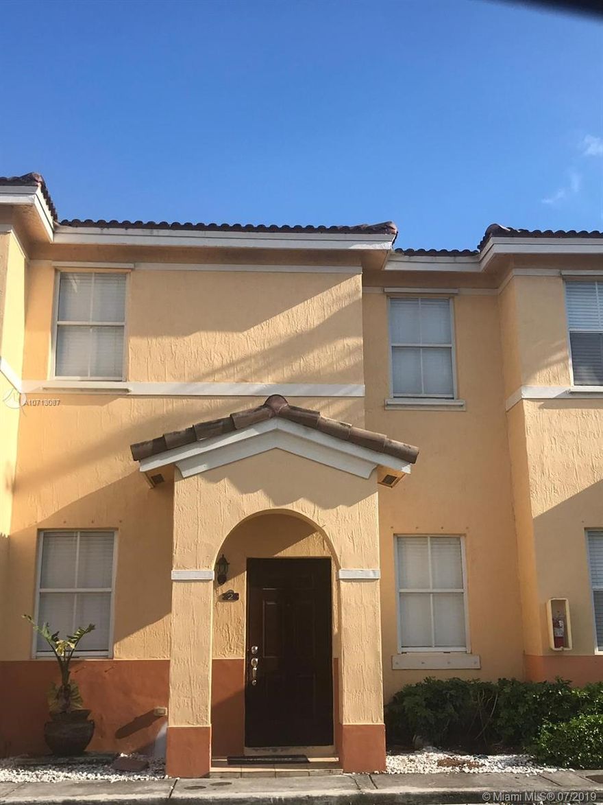 Perfect for any family or investor.  Gated community near freeways.  Renovated Spacious 3bed/2.5bath, 2 story townhome. Ceramic floor downstairs and laminated upstairs. 2 parking spaces.