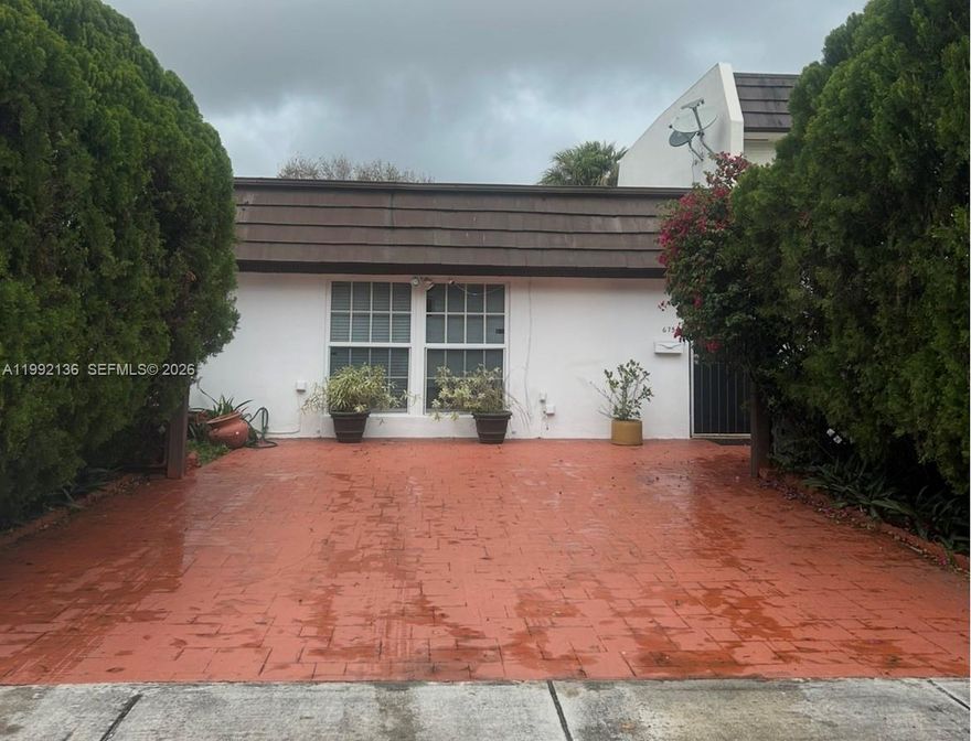 2 bedroom 1 bath Villa in the Heart of Miami Lakes with NO HOA! this home is ideal for families, first-time buyers, or investors seeking a turnkey opportunity. Conveniently located within walking distance of two highly rated schools. Enjoy the convenience of an in-unit washer and dryer, along with two assigned parking spaces located directly in front of the villa for easy accessShowings by appointment only.