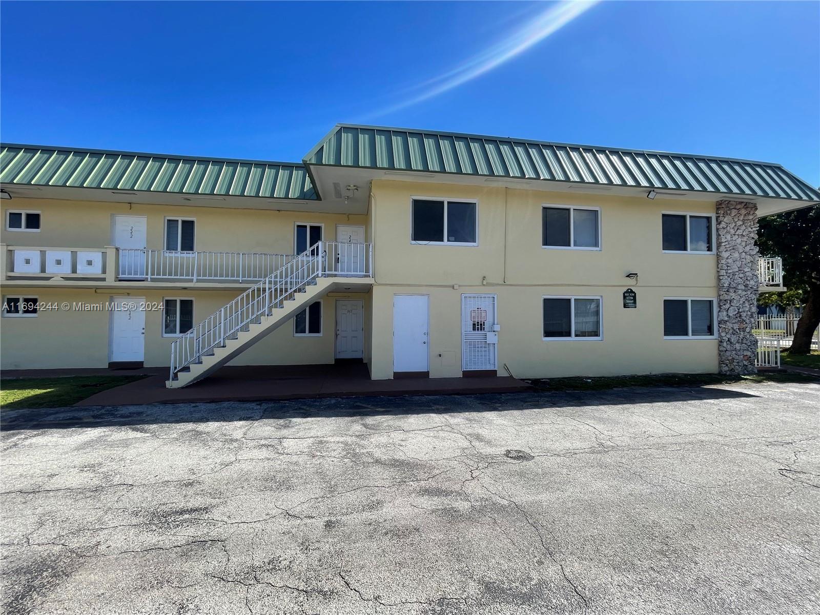 Beautiful condo with 2 bedrooms and 1 bath on the 2nd floor with a balcony. Recently remodeled, fully painted, impact windows and doors, brand new kitchen cabinets, tile floors, and more. The exterior of the building has been recently painted. Located close to all positive amenities, major stores, and highways. 2 parking spaces assigned.