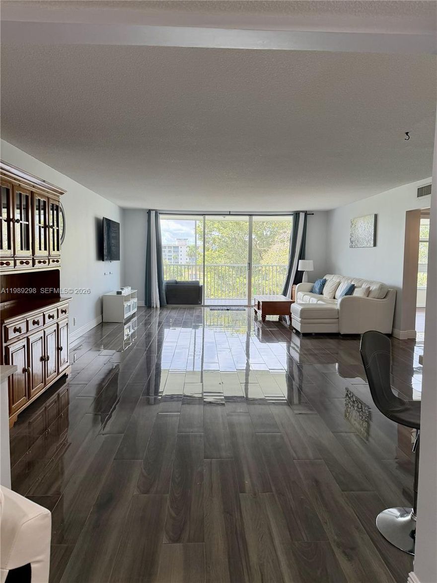 ALL ABOUT VIEWS! THIS SPACIOUS “KING” MODEL OFFERS RELAXING GOLF AND WATER VIEWS! YOU WILL LOVE THE PRIVACY & SPACE OF THIS FANTASTIC UNIT. TWO PRIVATE SCREENED BALCONIES, ONE OFF THE LIVING ROOM AND THE SECOND ONE FROM MASTER BEDROOM, WHICH COUNTS W2 WALKING CLOSETS AND DRESSING AREA. COMPLETELY RENOVATED KITCHEN FEATURING OPEN CONCEPT FLOW THROUGH GRANITE COUNTER TOPS, WOOD CABINETS, TILE BACKSPLASH.BATHROOMS HAVE BEEN RENOVATED. LOTS OF CLOSETS AND STORAGE SPACE, HURRICANE ROLLUP SHUTTERS AND PARTIAL IMPACT WINDOWS IN THE UNIT. RESORT STYLE AMENITIES, BUILDING IS STEPS TO THE POOL, BBQ AREA AND CAR WASH. MINUTES TO THE BEACH,TURNPIKE AND I-95. 

TRASH AND CABLE ARE INCLUDED IN RENT. INTERNET AND WATER ARE AVAILABLE FOR A FLAT FEE OF $100 AND YOU PAY ELECTRICITY.

ONLY FIRST MONTH AND SECURITY IS REQUIRED TO MOVE-IN.