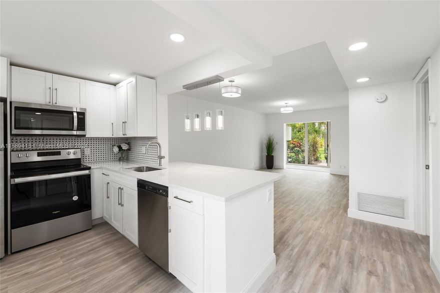Stunning, almost a new construction, Ground-floor Unit! Everything is new from top to bottom.
Spectacular lights, designer quality Bathrooms, ALL new hurricane Windows and patio Doors, new Electric Box, Water Heater, AC.
You have to see this one to fall in love!
The remarkable 55+ community offers 2 Clubhouses with a Theater, Shows, Library, Computer room, Poker and Cards Rooms, 2 Heated Swimming Pools with Jacuzzi,  Water Aerobics, Pilates, Classes and 
much more!