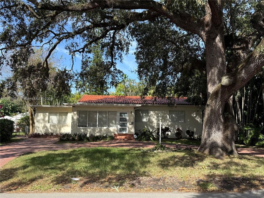 very desirable Miami Springs neighborhood and Oriole Ave as one of the most scenic streets in Miami Springs, this 4/3 with original hardwood flooring. please call listing agent for showings