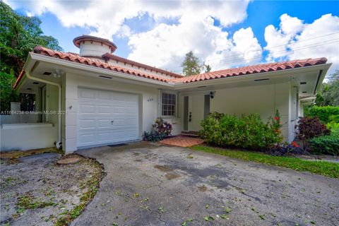 A home in Coral Gables