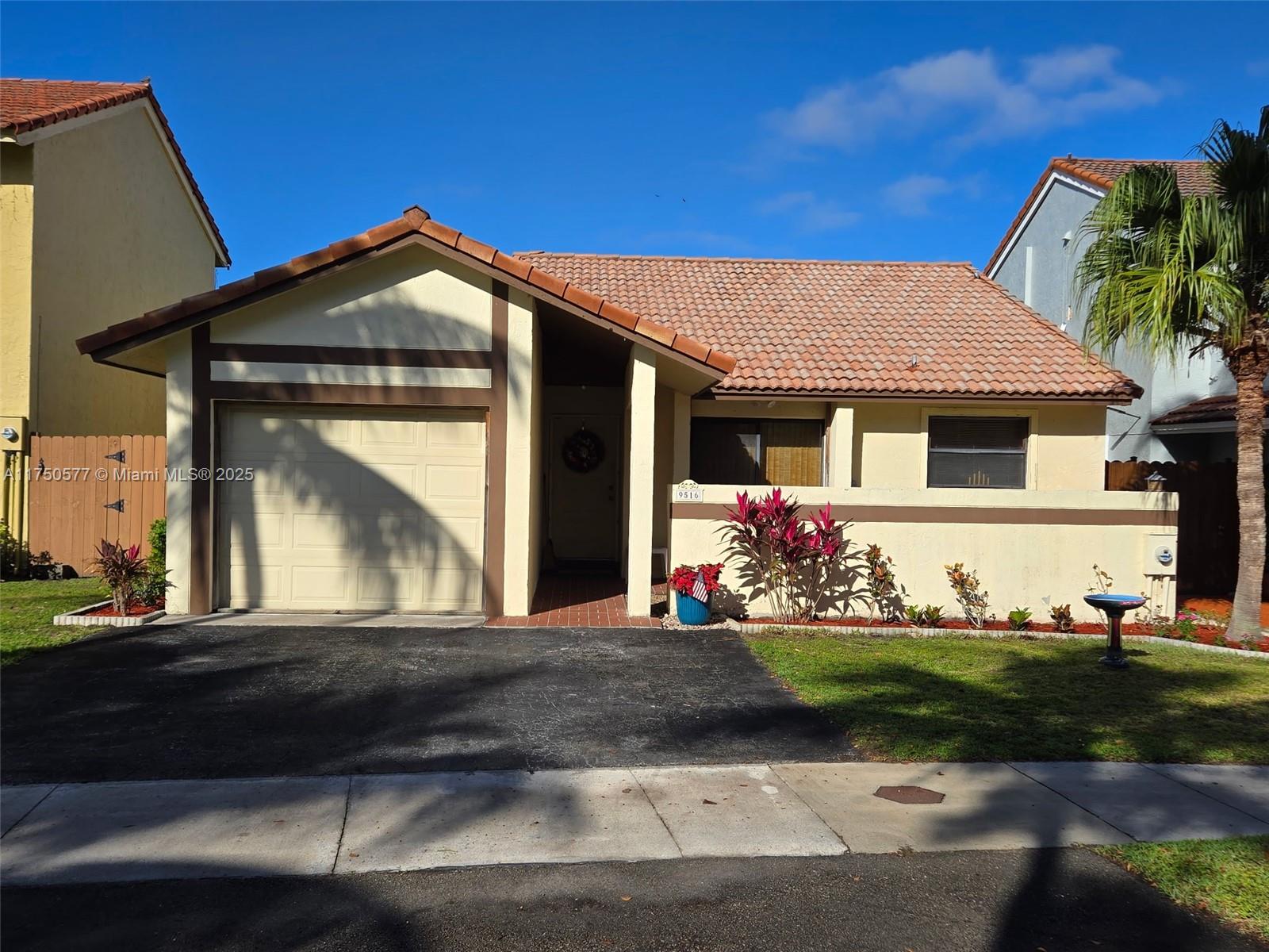 Property for Sale at 9516 Sw 151st Ave, Miami, Broward County, Florida - Bedrooms: 2 
Bathrooms: 2  - $505,000