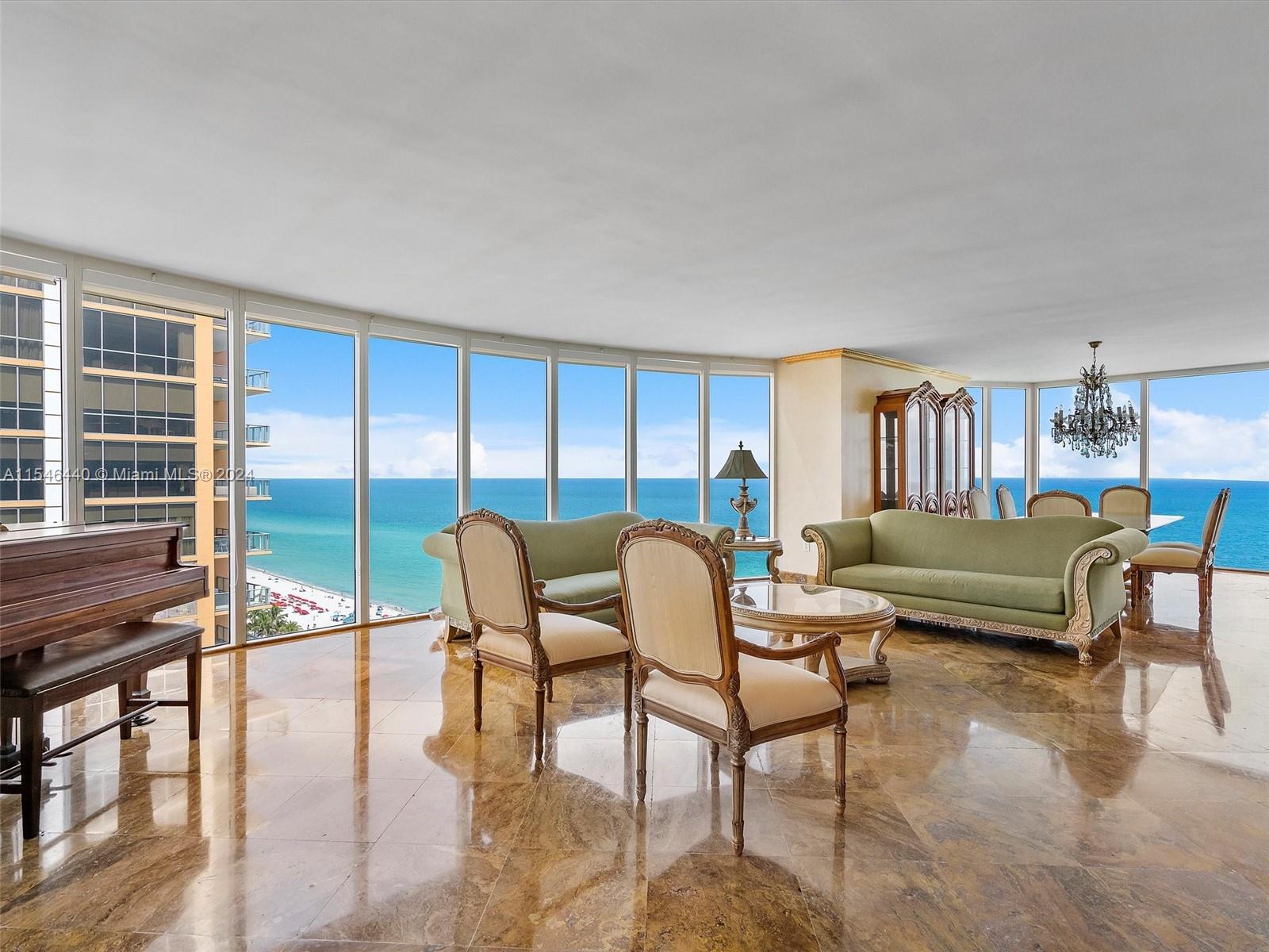 Property for Sale at 17555 Collins Ave 1908, Sunny Isles Beach, Miami-Dade County, Florida - Bedrooms: 3 
Bathrooms: 3  - $2,399,000