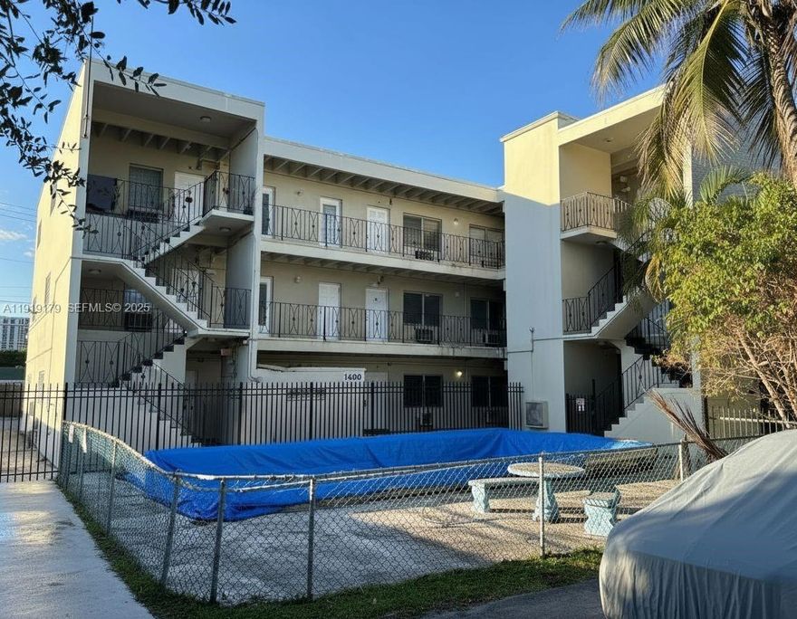 Prime North Miami 18-Unit Multifamily Asset 

Well-maintained three-story apartment building offering 18 income-producing units in a strong rental corridor near Biscayne Blvd, major retail, and public transit. The property consists of 12 spacious 2BD/1BA units and 6 1BD/1BA units, with significant upside in rents as current rates trail area averages.

Property features include gated entry, a central courtyard with pool, and an on-site laundry room equipped with 2 washers and 2 dryers for additional income. Exterior walkways and two stair towers provide efficient access to all units. Stable tenant base and straightforward management make this an attractive opportunity for both new and seasoned investors.

Strong value-add potential through interior upgrades, rent stabilization, and repositioning. Located minutes from Miami Shores, FIU Biscayne Bay Campus, and major employment centers.