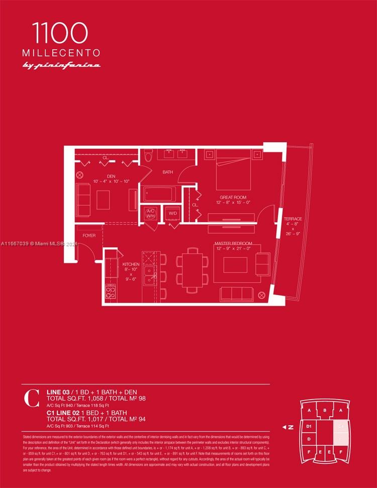 1100 MILLECENTO RESIDENCE - Residential Lease
