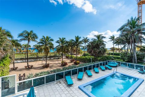 A home in Surfside