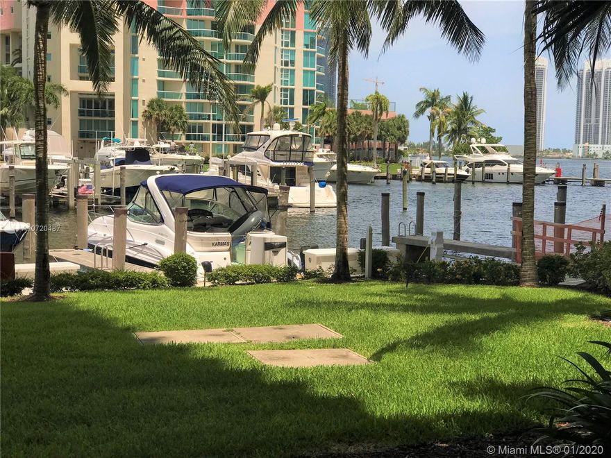 *New flooring installed * 2 BEDROOM PLUS OPEN DEN, Spectacular lanai unit facing intracoastal, marina and spacious garden, rarely available gem at Aventura, lanai, unit offer large 2 bedrooms plus den, 2.5 bathroom, large porch overlooking tranquil and relaxing waterways, elegant Italian kitchen, granite counter top, stainless steel appliances, custom build walking closet, ceramic tiles and newer carpet, laundry room, luxury living in the heart of Aventura, A+ magnificent school, located right next to amazing founders park, building offers resort style amenities, large club house, fitness center, health spa, sauna with steam, spinning, aerobics, yoga available, 2 convenient pools, marina, walking distance to Aventura, famous Aventura running path, house of worship