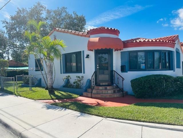 Centrally located gem offering the perfect blend of convenience, style, and comfort. Nestled just 2 minutes away from vibrant 8th Street, 6 minutes from the bustling Brickell district, and a short 15-minute drive to the charming Coral Gables, this corner house is the epitome of Miami living. Spacious with thoughtfully designed layout features 2 generously sized bedrooms + den that can easily double as a 3rd bedroom. Impact windows and doors all throughout. Everything in this home is brand new, from the sleek and modern kitchen to the pristine bathroom and freshly laid floors. One of the standout features of this property is the expansive backyard, offering ample space for outdoor entertainment. Easy to Show! No association. Patio landscape included in the rent.