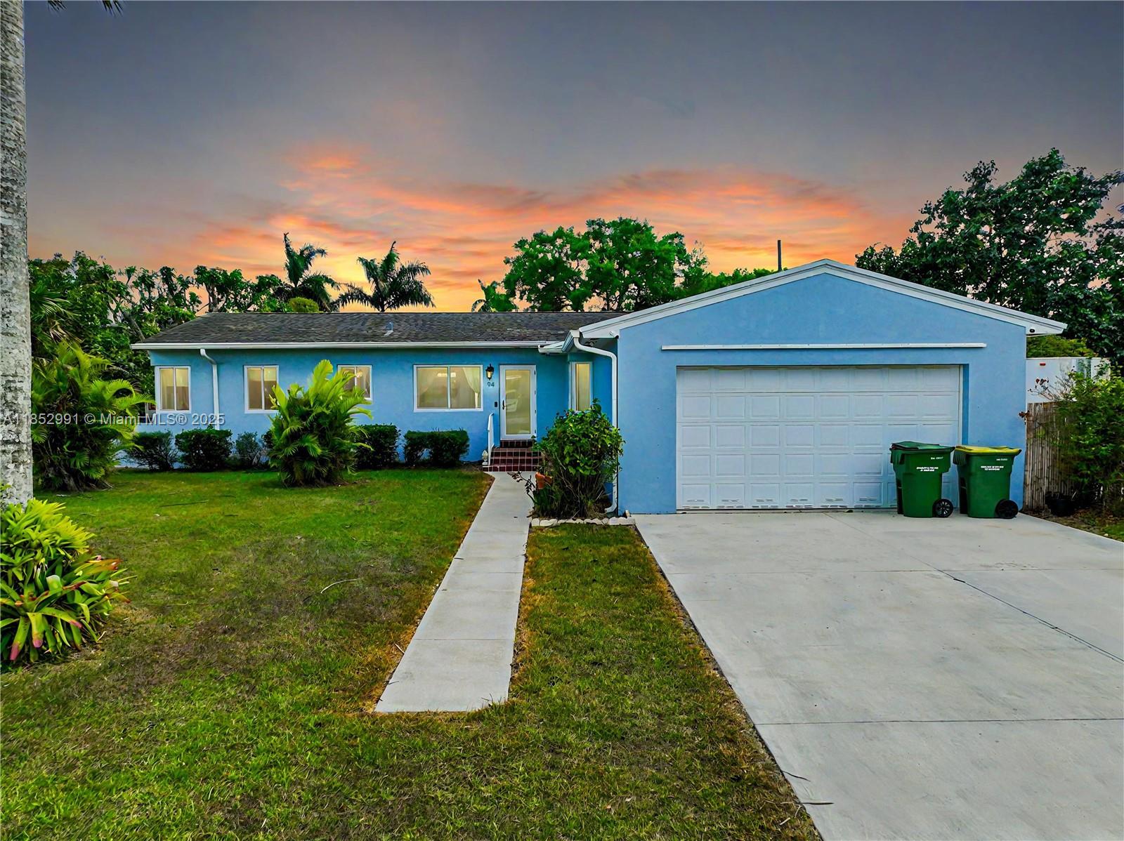 Beautiful single-family home with 3 bedrooms and 2 full bathrooms, situated on a huge 16,200 sqft corner lot. The
spacious floor plan seamlessly connects the living and dining areas. The kitchen has plenty of counter space and
ample built-in cabinetry for storage. Enjoy peace of mind with a newer roof and impact windows/doors for storm
protection. Step outside to your private backyard oasis, featuring an above-ground pool, patio, storage building,
and fruit trees. The fenced corner lot offers ample space for RV and boat parking. Conveniently located near top
schools, shopping centers, and the Redland agricultural area. Easy access to Krome Ave, downtown Homestead,
and just minutes from the Florida Keys. NO HOA!!! Don’t miss the immersive 3D tour. May the Force be with you!