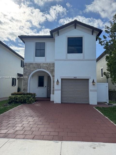Welcome to this stunning 5-bedroom, 3-bathroom home located in the heart of Hialeah! This spacious property features an open-concept living area, perfect for family gatherings and entertaining guests. The modern kitchen is fully equipped with stainless steel appliances, granite countertops, and ample cabinet space. Each bedroom offers generous closet space, while the master suite boasts a walk-in closet and a private en-suite bathroom. Step outside to a beautifully landscaped backyard with a covered patio, ideal for outdoor dining and relaxation. Situated in a family-friendly neighborhood in a gated community with close access to schools, shopping, dining, and major highways, this home has everything you need. Don’t miss out on this incredible opportunity – schedule your tour today!