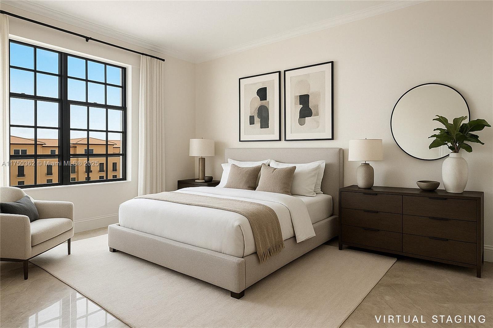 Unfurnished unit available for Annual lease. Large & light-filled South-facing unit with elegant foyer entry and open views. 2 Bedrooms + large Den and 3 Full Bathrooms with polished marble flooring throughout. The oversized Den could be utilized as a 3rd bedroom. Motorized shades on all windows. 2 Assigned parking spaces just steps from the unit - plus storage located on the same floor. One City Plaza offers a rooftop pool with jaw-dropping views of Palm Beach island, 24-hour security, 24-hour front desk staff, fitness center, steam room, sauna and more.