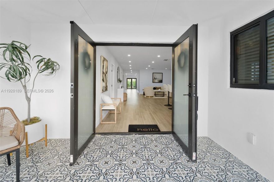 Beautiful one-story pool home in a prime location, offering the perfect blend of comfort, elegance, and convenience. This 4-bedroom, 4-bath residence features quality finishes throughout, an open and inviting layout, and abundant natural light. The spacious kitchen and living areas flow seamlessly to the outdoor oasis, where a sparkling pool and lush surroundings create the ideal setting for relaxing or entertaining. A true gem in an exceptional neighborhood—move-in ready and designed for effortless living.