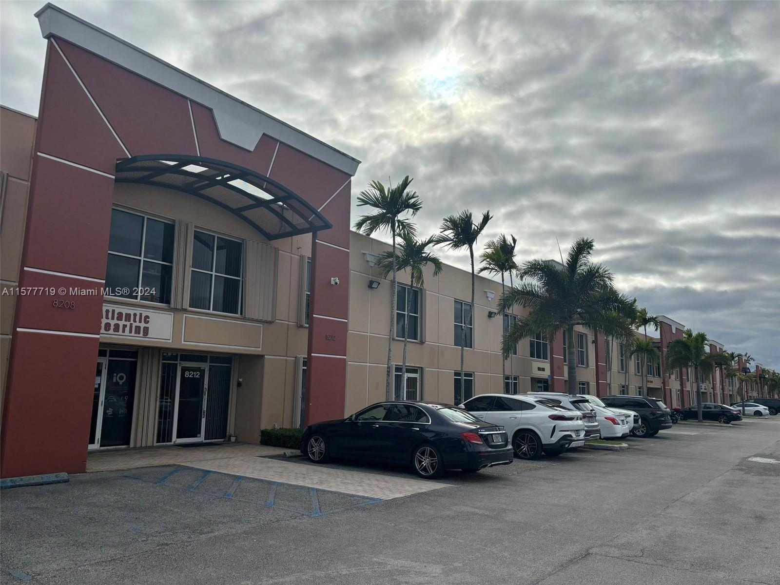 OFFICE/WAREHOUSE COMBINATION in the heart of Doral. Only minutes away from MIAMI Cargo airport and port. 5 Private offices, reception area, kitchen and bathrooms. The WH has 2 high docks and one ramp all above ground level preventing flooding. The building has a clear ceiling height 20 Ft. Racks already in place and an industrial scale included in price 11 assigned parking spaces and more available. 5090 sqft WH and office combined.