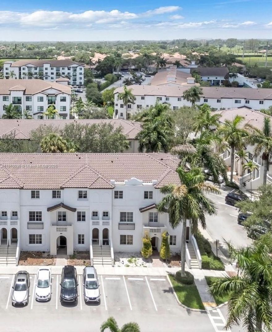 Don’t miss this meticulously maintained and spacious 3-bedroom, 2.5-bathroom multi-level townhome in the highly sought-after Boardwalk at Vizcaya community! This stunning unit boasts an open-concept layout filled with natural light, featuring elegant ceramic tile flooring. The kitchen is equipped with granite countertops, stainless steel appliances, and ample cabinet space. Enjoy peace of mind with a brand-new A/C unit installed in 2024. Includes two assigned parking spaces and 2 guest parking spaces located beside the assigned. Ideally located near major highways, you'll have quick access to top destinations. Just minutes from Pembroke Lakes Mall, Pembroke Gardens, CB Smith Park, and A+ rated schools. This gem won’t last—schedule your showing today!