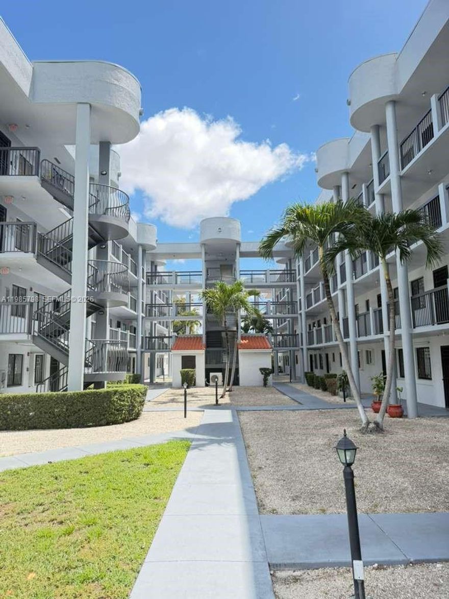 Comfortable and well kept corner unit located on the 3rd floor with elevator access. This unit offers a practical layout with updated kitchen and bathrooms, good-sized bedrooms, and plenty of natural light throughout. Washer and Dryer inside the unit. Conveniently located near shopping, schools, and major roads, making daily living easy and accessible.