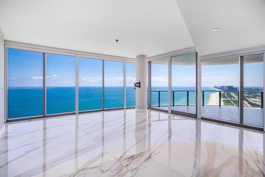 Beautiful 05 Line Residence at the Prestigious Ritz Carlton Sunny Isles Beach! Enjoy this spectacular Spectacular 4 bed, 5.5 bath with unobstructed views including: Direct Ocean, Intracoastal, Bay and the Miami Skyline. The Ritz-Carlton Residences includes a full range of amenities such as a state-of-the-art gym, spa, hair salon, private treatment rooms, kids club, pool bar, and restaurant. Must See! SELLER FINANCING AVAILABLE !