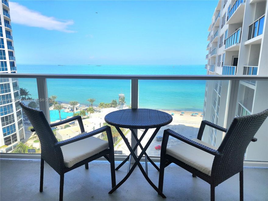 EXCELLENT LOCATION! DIRECT OCEANFRONT W DIRECT OCEAN VIEWS. 1 BEDROOM, 2 FULL BATHROOMS ~ TURN KEY FURNISHED ~ OPEN FLOOR PLAN. INCLUDES: UTILITIES, WIFI, PARKING FOR 1 VEHICLE, & TAXES. Beach Lifestyle Amenities: Pool & Beach Attendant, Private Beach Access, Fitness Center Facing The Ocean & Pool Deck, Heated Pool & Spa, Large Pool Deck Receives Sun All Day! New Publix Grocery Across the Street.  ~ Contact Agent For Availability - Minimum 30 Day Rental, Can Be Leased For Several Months ~ NO PETS ~ Refundable Security $1,500, Registration $250, Monthly Cleaning $80/mo, Exit Cleaning $200. All Short Term Rentals are Paid In Full Prior To Move in. Season Rate April $4,500, Off Season May - Nov $3,500/mo