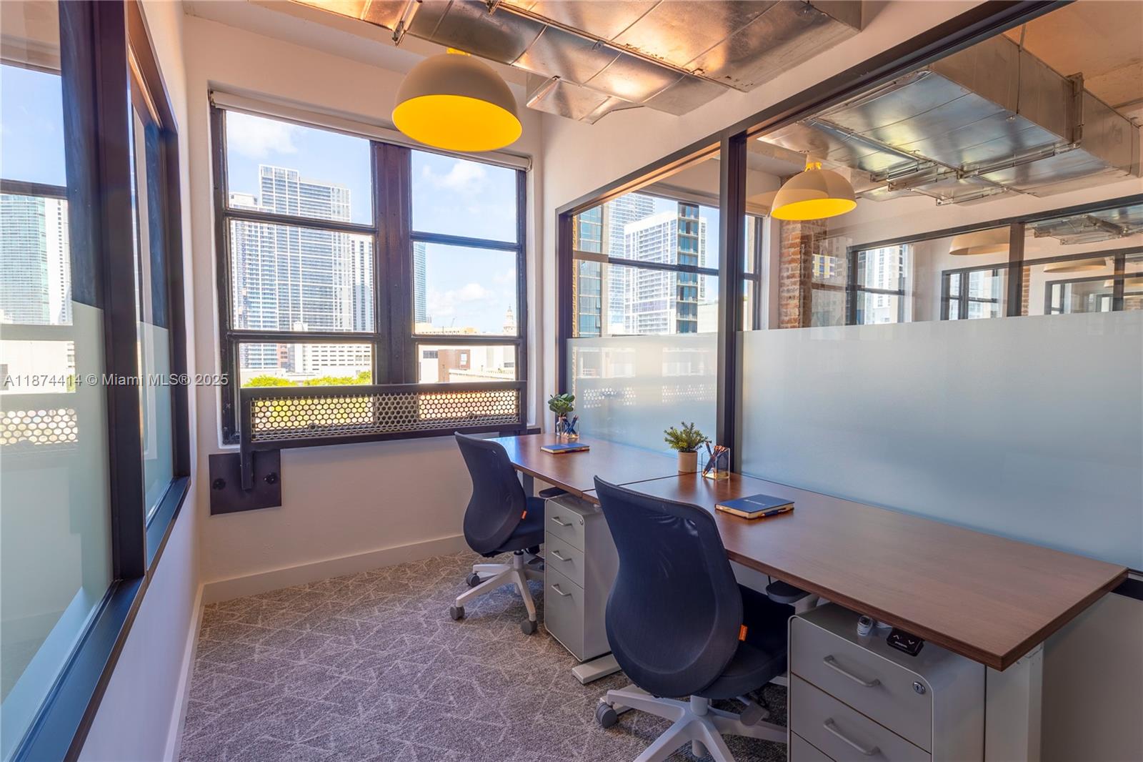 Welcome to Venture X Downtown, where Miami's rich history meets the future of work. Located in the iconic Security Building, a 1926 architectural masterpiece, these office spaces in DoMi are a blend of historic charm and modern functionality. Here, you'll find three floors of premier office space designed to inspire and propel your business forward. Step into our meticulously restored Art Deco interior and experience a workspace that honors Miami's pioneering spirit while offering cutting-edge amenities. Discover light-filled private offices, collaborative spaces, and a vibrant community ready to support your success. Dedicated workspace, co-working, meeting rooms and virtual offices for your business needs. Ready immediately. Note: price is per seat, minimum 2 seats per office.