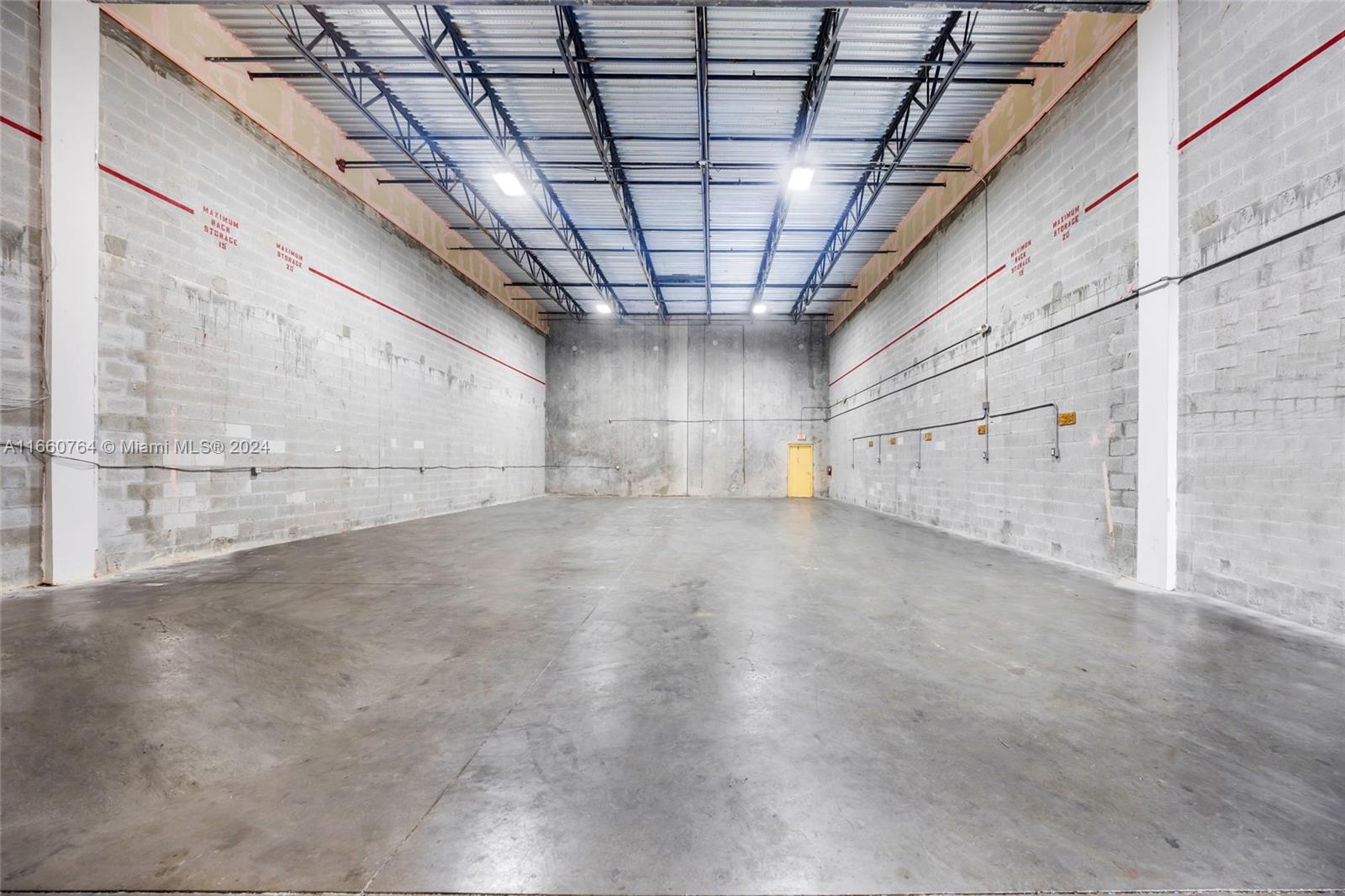 5,150 sqft warehouse condo In the heart of Medley, FL. This property features 20-foot ceiling height, ideal for various industrial uses, and includes one convenient street-level loading door. Perfectly situated in a prime industrial area, this warehouse offers easy access to major highways, making it an excellent opportunity for businesses needing efficient logistics or storage space. Low HOA dues, also available for lease $9,000M